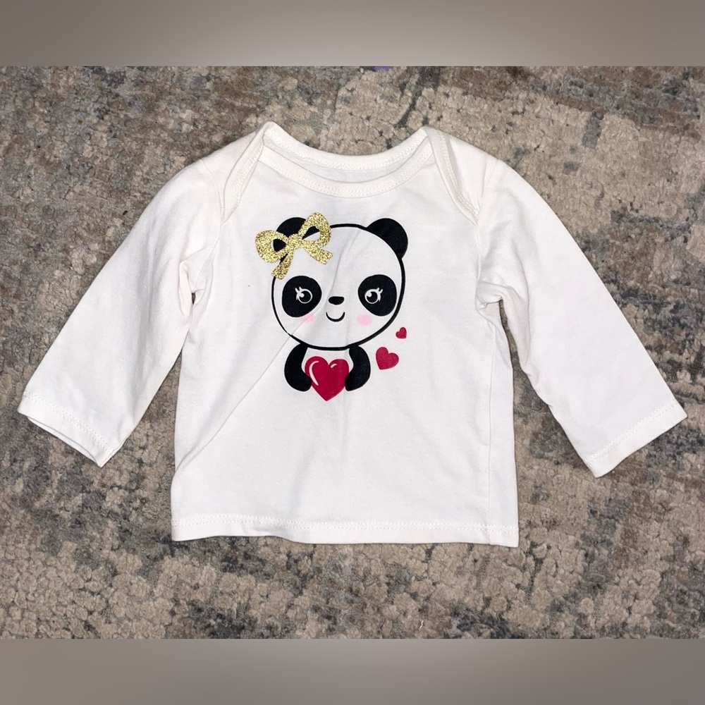 Healthtex Panda Long Sleeve Shirt
